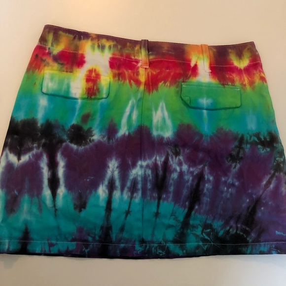 Gap Tiedye Mini Skirt - Picture 2 of 5